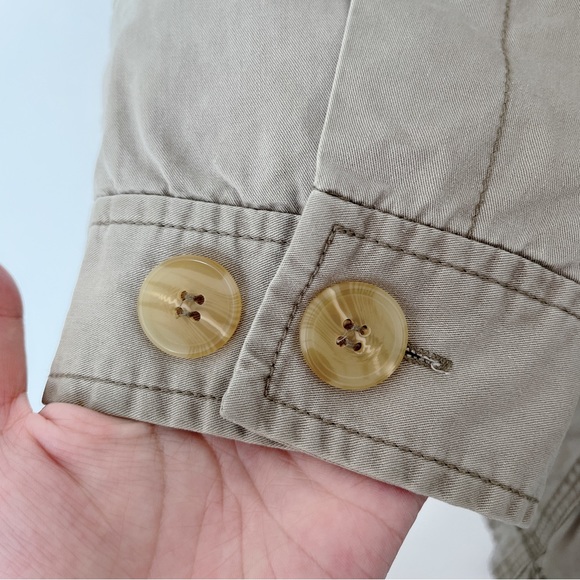 Camel Khaki Jacket Size M Women EUC - Picture 4 of 11